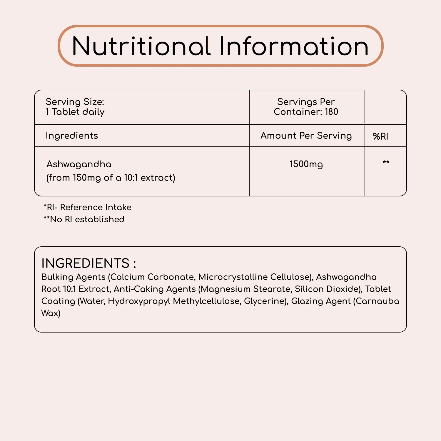 Ashwagandha Tablets 1500mg - Image 3