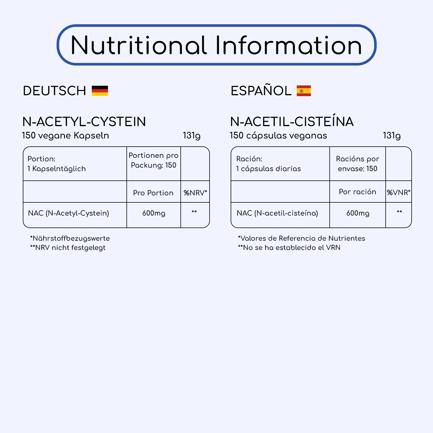 NAC N-Acetyl-Cysteine 600mg - Image 5
