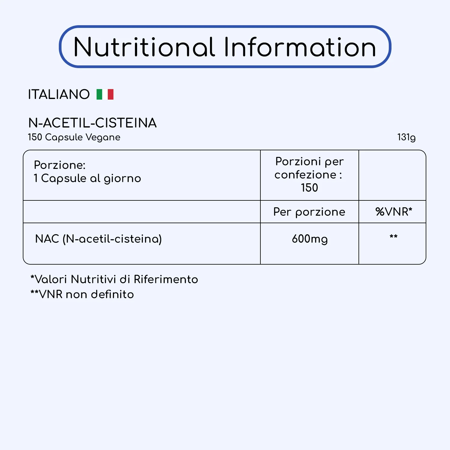 NAC N-Acetyl-Cysteine 600mg - Image 6