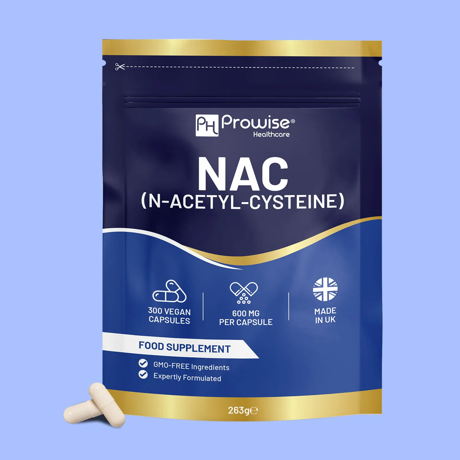 NAC N-Acetyl-Cysteine 600mg - Image 8