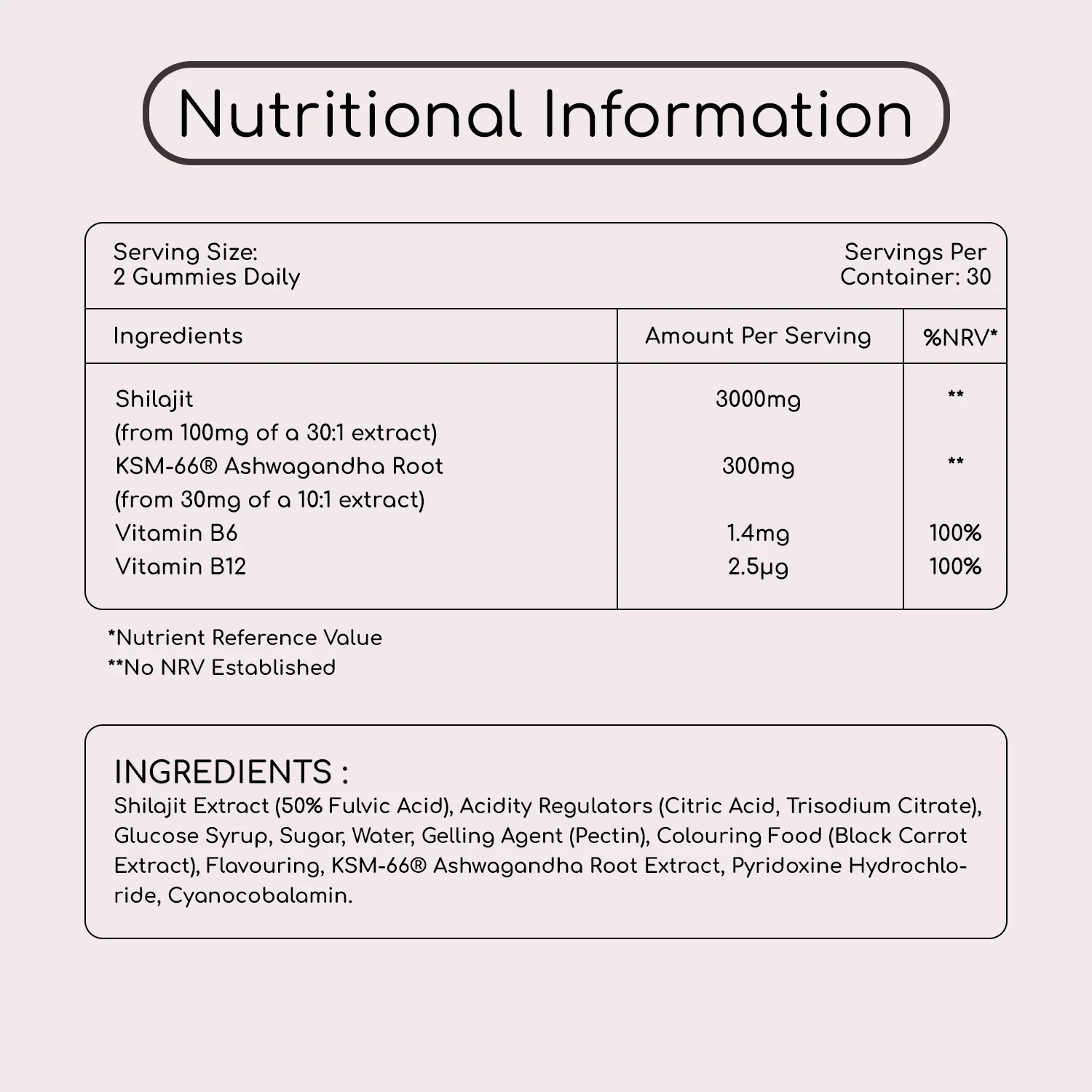 Himalayan Shilajit Gummies with KSM-66 Ashwagandha - Image 3