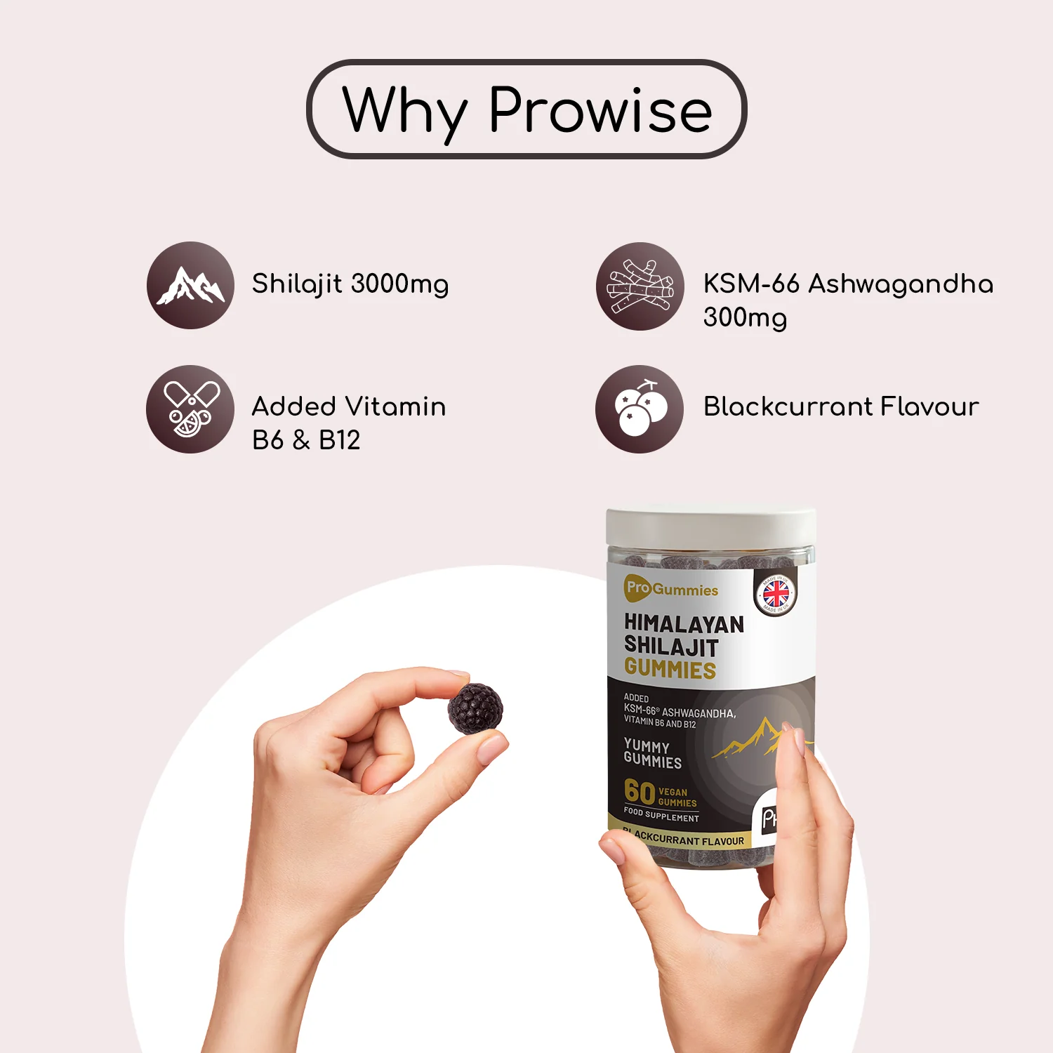 Himalayan Shilajit Gummies with KSM-66 Ashwagandha - Image 4