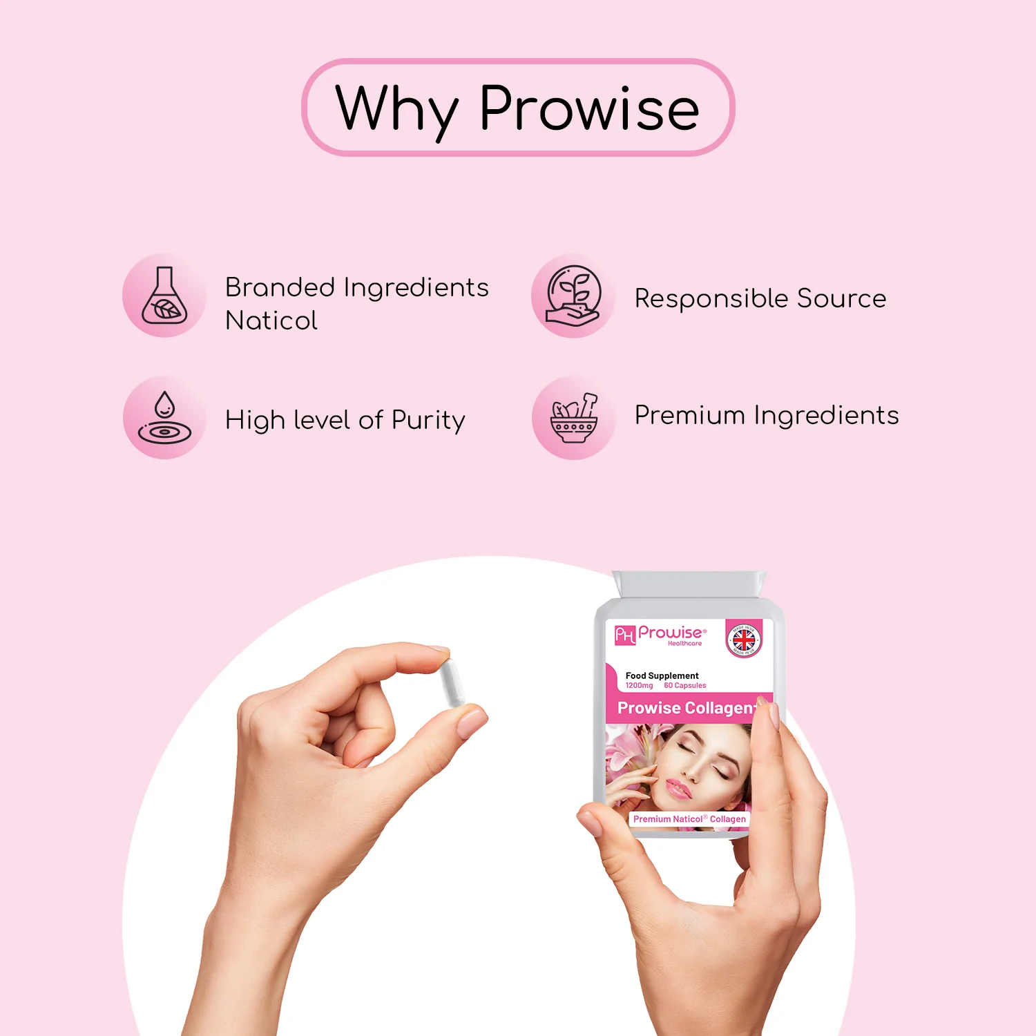 Marine Collagen Capsules - 1200mg - Image 4