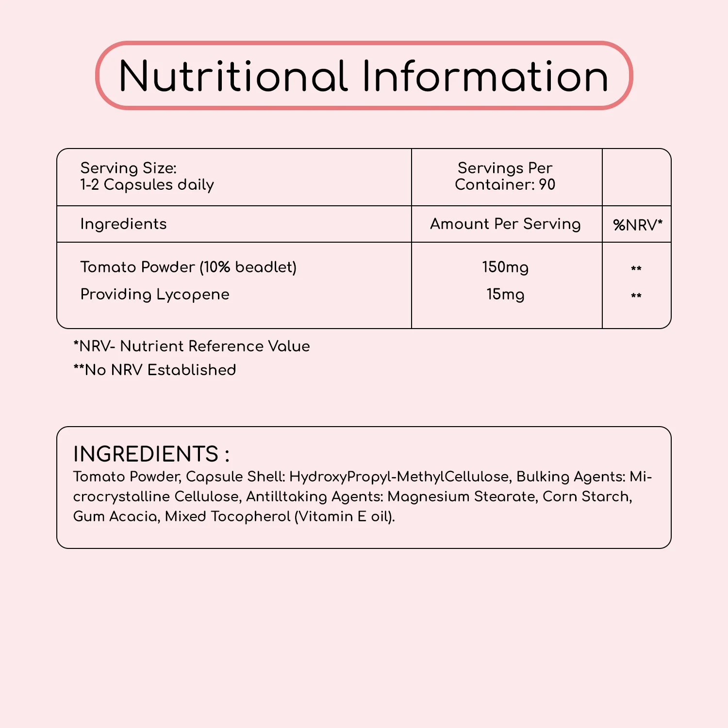 Lycopene Supplement + 10% Beadlet 15mg - Image 3