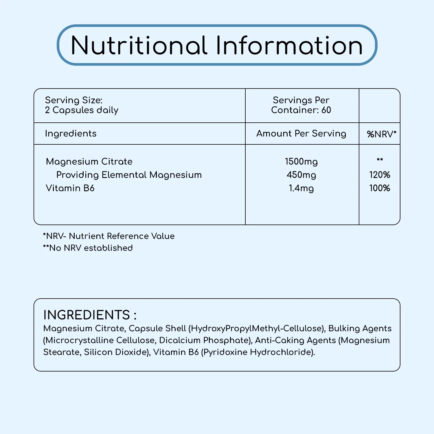 Magnesium Citrate with Vitamin B6 - Image 3