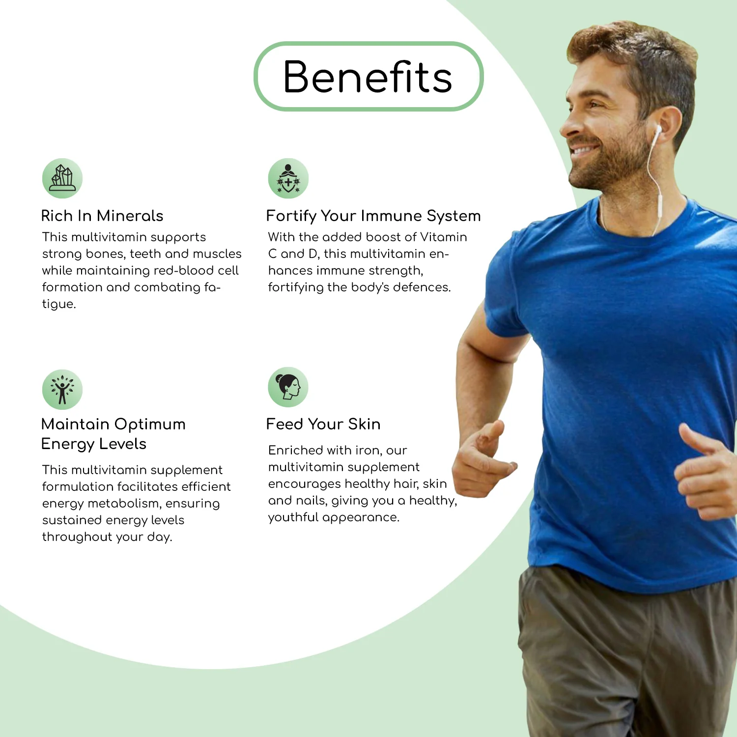 Multivitamin With Iron 180 Tablets - Image 2