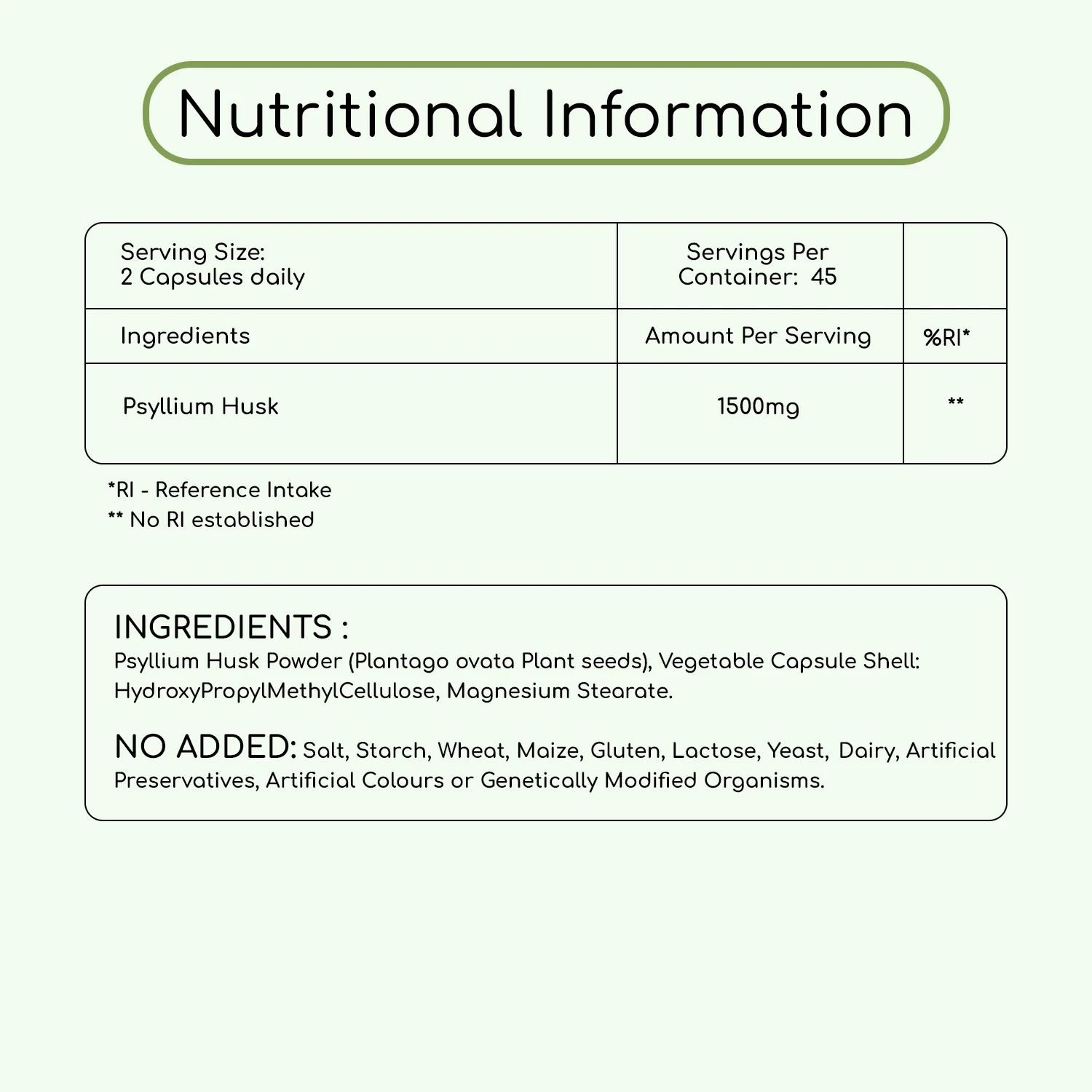 Psyllium Husks - Fibre for Colon Cleansing - Image 3