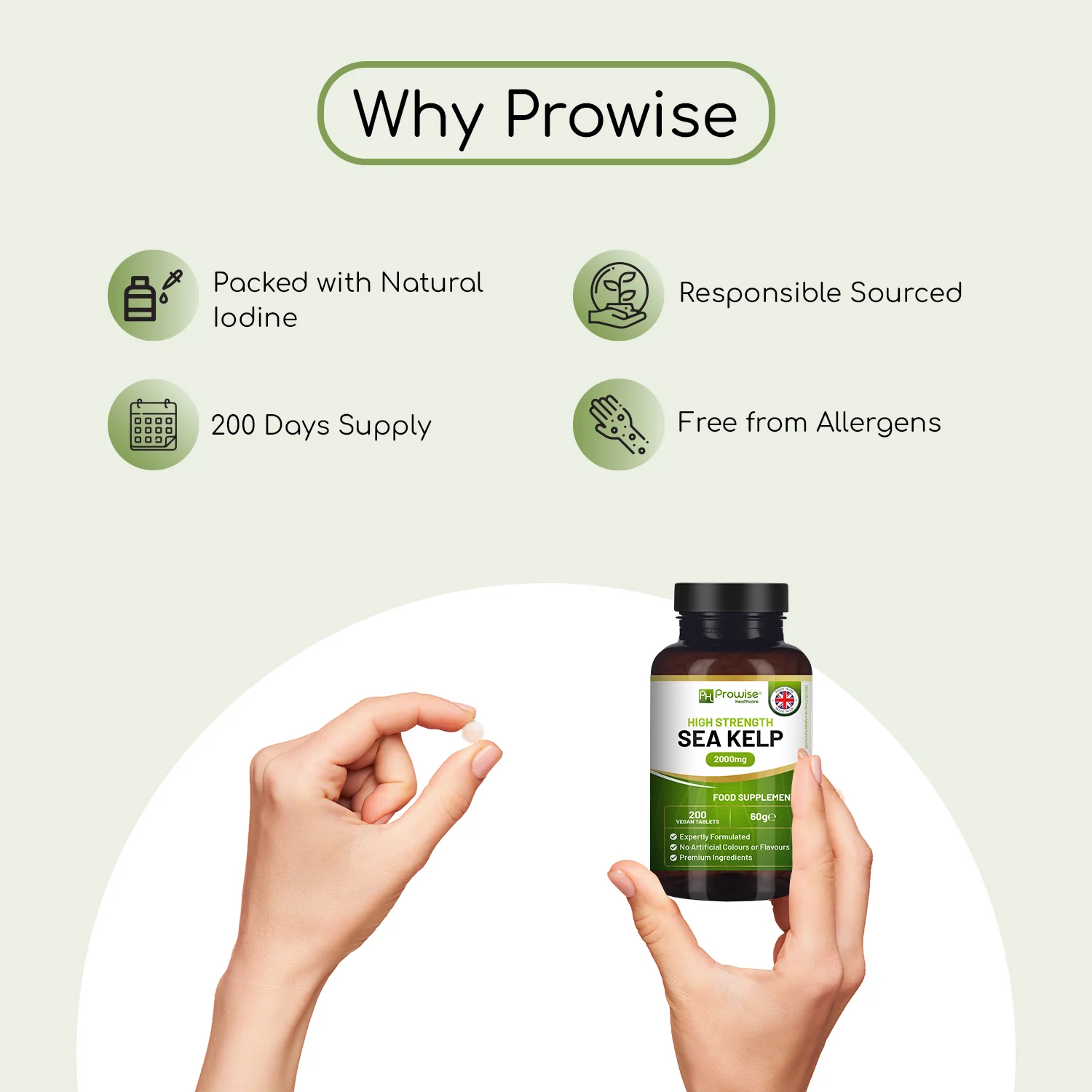 Sea Kelp Tablets 2000mg - Image 4